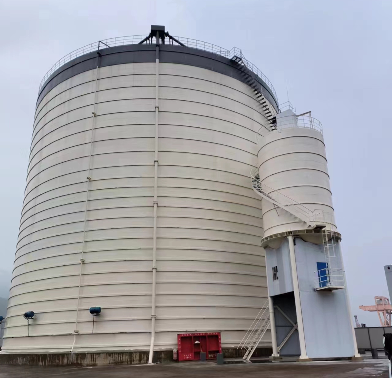 同德10万吨水泥钢板库